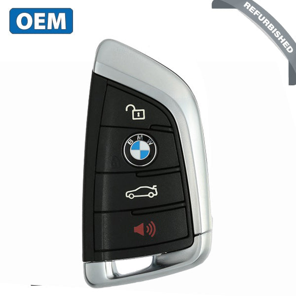 2014-2019 BMW X5 X6 / 4-Button Smart Key / FEM / BDC / PN: 9337238-02 / NBGIDGNG1 (OEM Refurb)