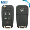 2010-2019 Buick Chevrolet GMC / 5-Button Remote Flip Key / PN: 13585206 / P4O9MK74946931 (OEM) (Proximity)