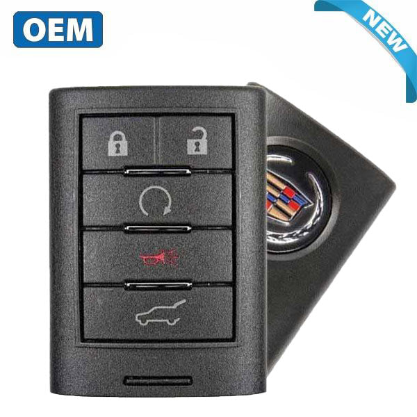 2010-2014 Cadillac CTS / 5-Button Smart Key / PN: 25843983 / M3N5WY7777A (OEM)