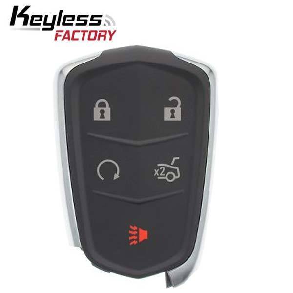 2014-2019 Cadillac / 5-Button Smart Key / PN: 13580811 / HYQ2AB (AFTERMARKET) (BUNDLE OF 10)