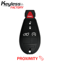 2009-2013 Jeep Grand Cherokee Dodge Durango / 5-Button Fobik Key / PN: 05026538AK / IYZ-C01C / Keyless Go Fobik (AFTERMA