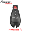 2008-2014 Dodge Chrysler / 5-Button Fobik Key / PN: 056046694AH / IYZ-C01C / Keyless Go Fobik (AFTERMARKET)