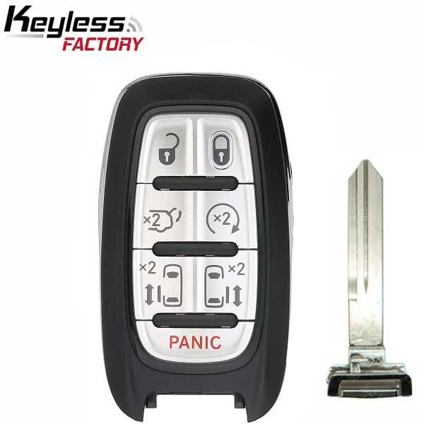 2017-2024 Chrysler Pacifica Voyager / 7-Button Smart Key / No KeySense / PN: 68217832AC / M3N-97395900 (AFTERMARKET)