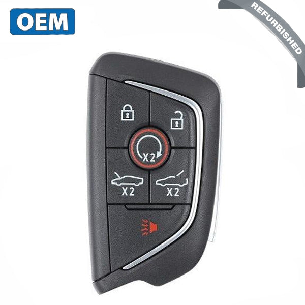 2020-2024 Chevrolet Corvette Stingray / 6-Button Remote Smart Key / PN: 13554498 / YG0G20TB1 (OEM Refurb)