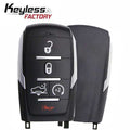 2019-2023 Ram 1500 Pickup / 5-Button Smart Key / PN: 68291690AE / OHT-4882056 / w/ Air Suspension / Silver Stripe (AFTER
