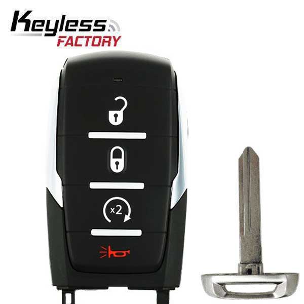 2019-2023 Dodge Ram 1500 Pickup / 4-Button Smart Key / PN: 68291689AD / OHT-4882056 (AFTERMARKET)