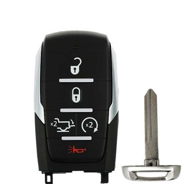 2019-2023 Dodge Ram 1500 Pickup / 5-Button Smart Key / PN: 68291691AD / OHT-4882056 (AFTERMARKET)