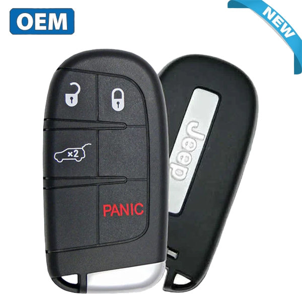2014-2021 Jeep Grand Cherokee / 4-Button Smart Key / PN: 68143504AC / M3N-40821302 (OEM)