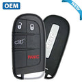 2014-2021 Jeep Grand Cherokee / 4-Button Smart Key / PN: 68143504AC / M3N-40821302 (OEM)