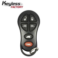 2002 Chrysler / 6-Button Keyless Entry Remote / GQ43VT18T (AFTERMARKET)