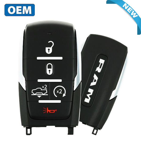 2019-2023 Dodge Ram / 5-Button Smart Key / PN: 68575611AA / OHT-4882056 (OEM)