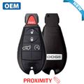 2011-2013 Dodge Durango / 5-Button Fobik Key / PN: 05026538AK / IYZ-C01C / Keyless Go Fobik (OEM)