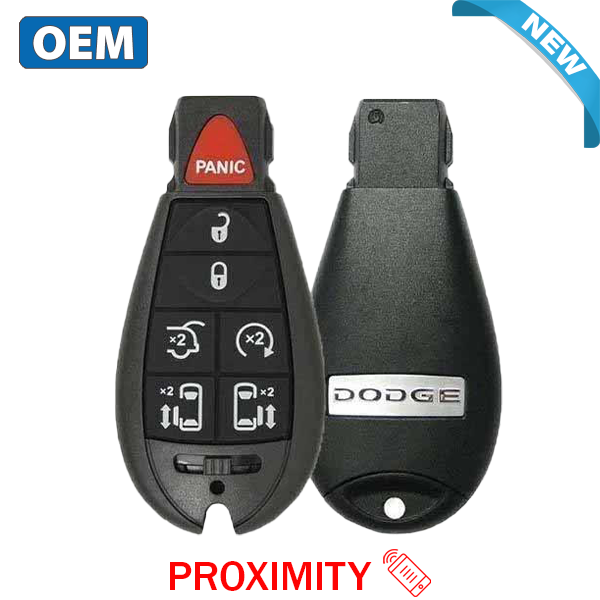 2011-2019 Dodge Caravan / 7-Button Fobik Key / PN: 5026591AK / IYZ-C01C / Keyless Go Fobik (OEM)
