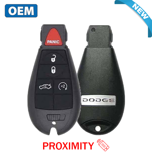 2008-2014 Dodge Challenger Charger / 5-Button Fobik Key / PN: 056046694AH / IYZ-C01C / Keyless Go Fobik (OEM)