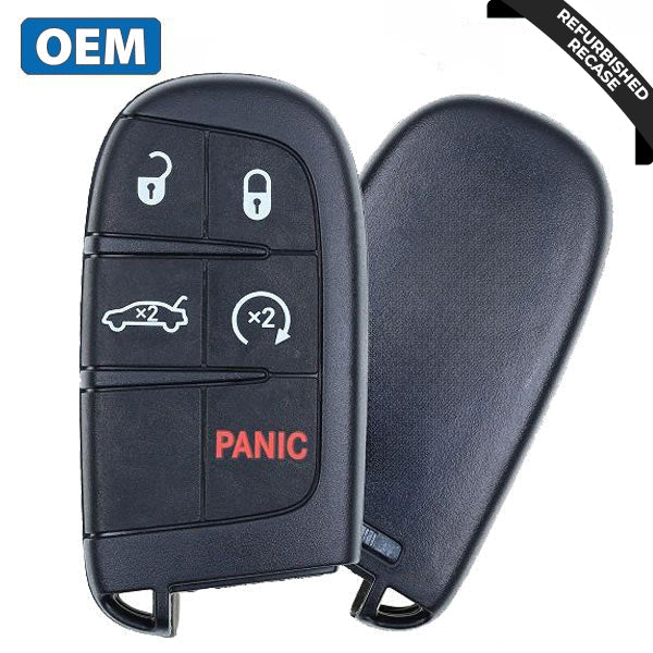 2019-2023 Dodge Challenger / Charger / 5-Button Smart Key / PN: 68394195 AA / M3M40821302 (OEM Recase)