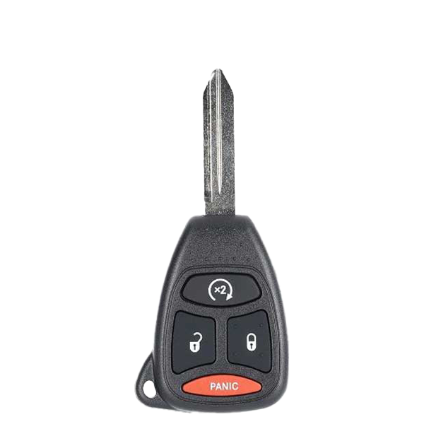 2007-2011 Chrysler Dodge Jeep / 4-Button Remote Head Key / KOBDT04A (AFTERMARKET)