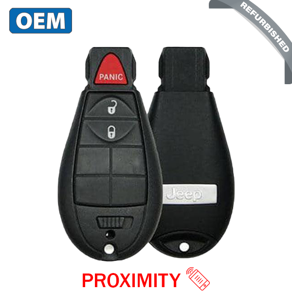 2009-2013 Jeep Grand Cherokee / 3-Button Fobik Key / PN: 56046733AE / IYZ-C01C / Keyless Go Fobik (OEM Refurb)