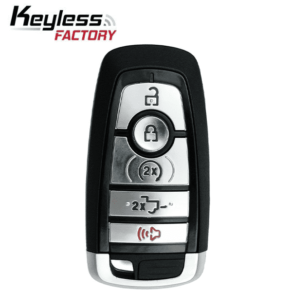 2017-2024 Ford F-Series / 5-Button Smart Key w/ Tailgate / M3N-A2C93142600 (AFTERMARKET)