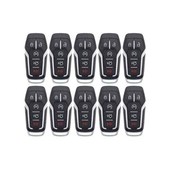 50 x 2013-2020 Ford Lincoln / 5-Button Smart Key / PN: 5923896 / M3N-A2C31243300 (AFTERMARKET) (Bundle of 50)