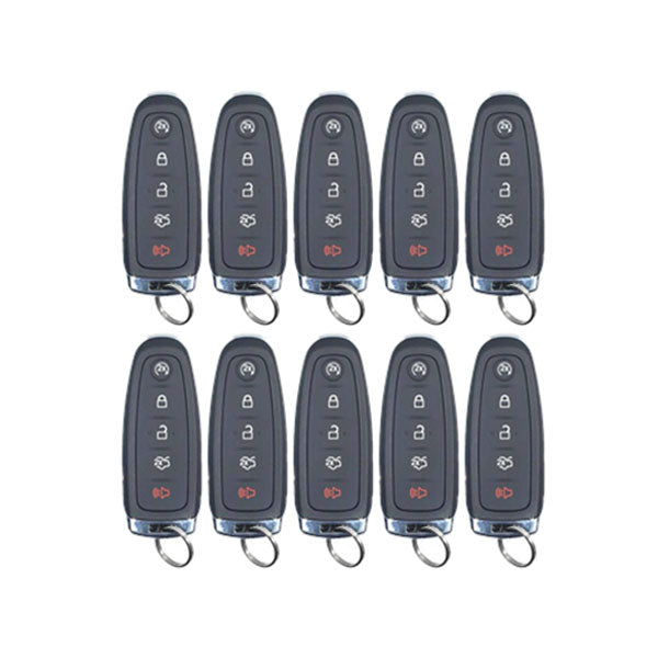 25 x 2011-2020 Ford / 5-Button PEPS Smart Key / PN: BT4T-15K601-HC / M3N5WY8609 (AFTERMARKET) (Bundle of 25)