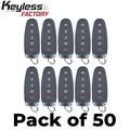 50 x 2011-2020 Ford / 5-Button PEPS Smart Key / PN: BT4T-15K601-HC / M3N5WY8609 (AFTERMARKET) (Bundle of 50)