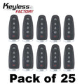 25 x 2013-2020 Ford / 5-Button Smart Key / PEPS / PN: 164-R7995 / M3N5WY8609 (AFTERMARKET) (Bundle of 25)