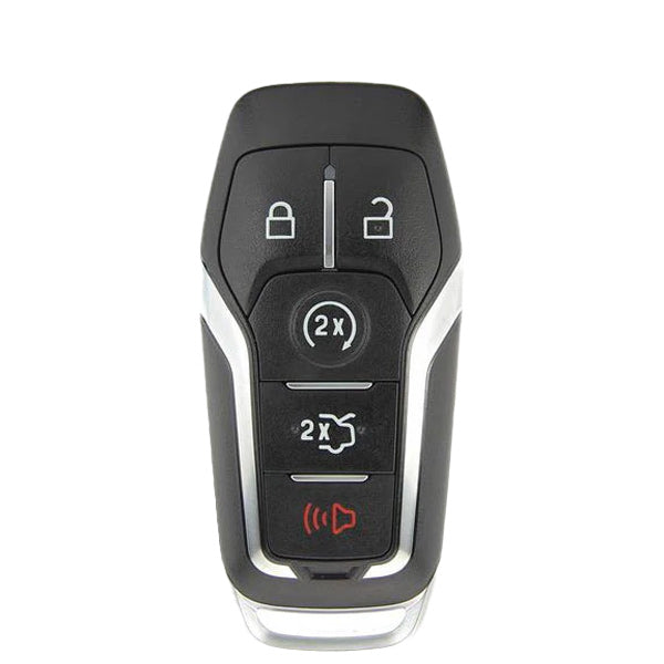 2013-2017 Ford Lincoln / 5-Button Smart Key / PN: 164-R7989 / M3N-A2C31243300  (OEM Recase)