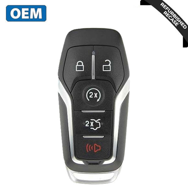 2013-2019 Lincoln / 5-Button Smart Key / PN: 164-R7991 / M3N-A2C31243300 (OEM Recase)