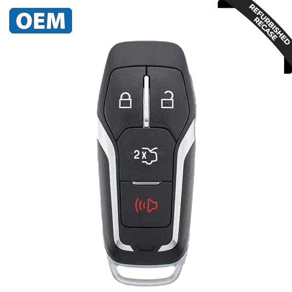 2015-2017 Ford / 4-Button Smart Key / PN: 164-R8109 / M3N-A2C31243800 (OEM Recase)