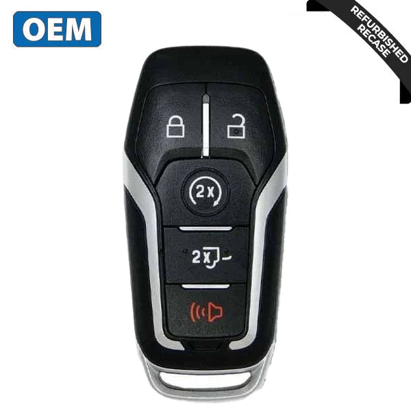 2015-2017 Ford / 5-Button Smart Key / PN: 164-R8117 / M3N-A2C31243300 (OEM Recase)