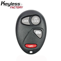 2002-2005 GM / 4-Button Keyless Entry Remote / PN: 10335586 / L2C0007T (AFTERMARKET)