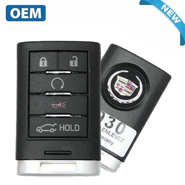 2013-2015 Cadillac ATS XTS / 5-Button Smart Key / PN: 22856930 / NBG009768T (OEM)