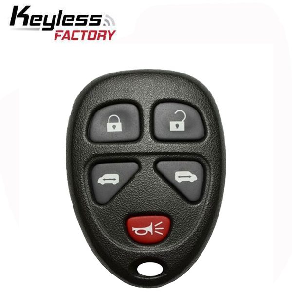 2005-2009 GM / 5-Button Keyless Entry Remote / PN: 15788020 / KOBGT04A (AFTERMARKET)