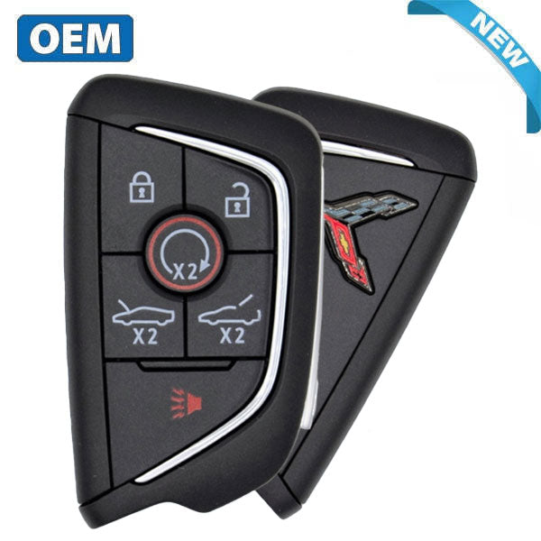 2020-2022 Chevrolet Corvette C8 / 6-Button Smart Key / PN: 13538854 / YG0G20TB1 (OEM)