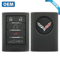 2014-2015 Chevrolet Corvette / 5-Button Smart Key / PN: 22779880 / G09C04EEC4P (OEM)