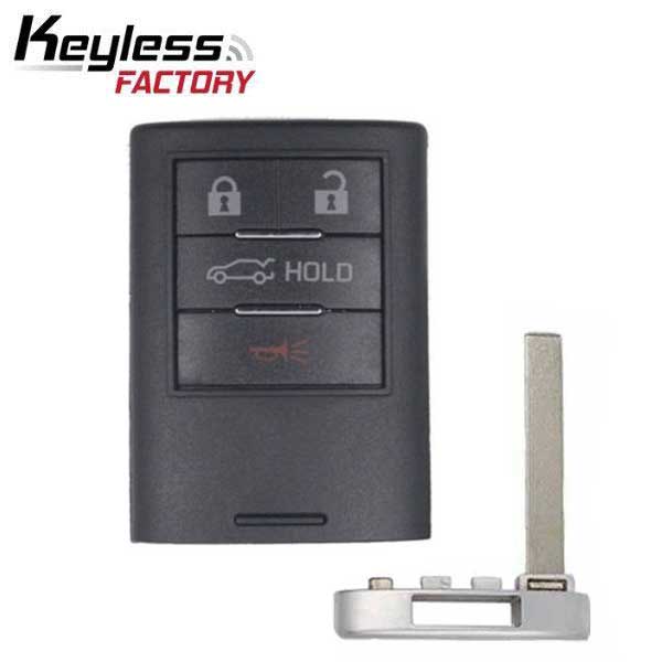 2010-2015 Cadillac SRX ATS XTS/ 4-Button Smart Key/ PN: 22856929 / NBG009768T (AFTERMARKET)