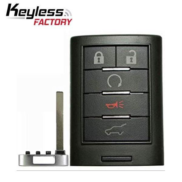 2010-2015 Cadillac SRX ATS XTS / 5-Button Smart Key / NBG009768 (AFTERMARKET)