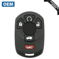 2005-2007 Cadillac STS / 5-Button Keyless Entry Remote / PN: 15212382 / M3N65981403  (OEM Recase)
