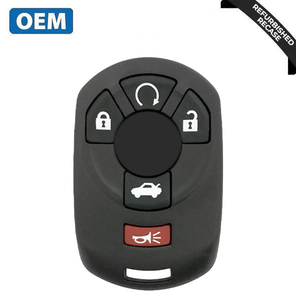 2005-2007 Cadillac STS / 5-Button Keyless Entry Remote / PN: 15212382 / M3N65981403  (OEM Recase)