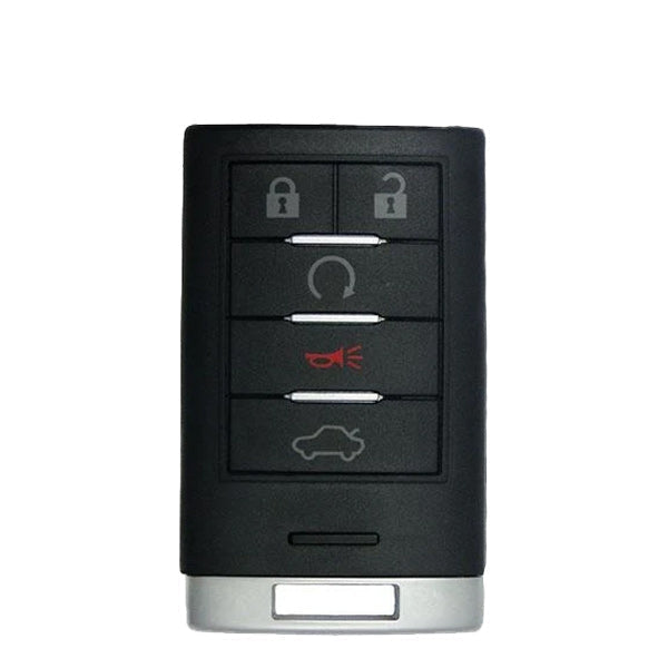 2008-2015 Cadillac / 5-Button Smart Key / PN: 25943676 / M3N5WY7777A (OEM RECASE)