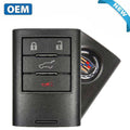 2010-2014 Cadillac CTS Wagon / 4-Button Smart Key / PN: 20940386 / M3N5WY7777A (OEM)