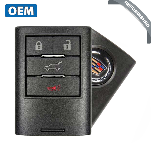 2010-2014 Cadillac CTS Wagon / 4-Button Smart Key / PN: 20940386 / M3N5WY7777A (OEM Refurb)