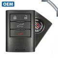 2010-2014 Cadillac CTS Wagon / 4-Button Smart Key / PN: 20940386 / M3N5WY7777A (OEM Refurb)