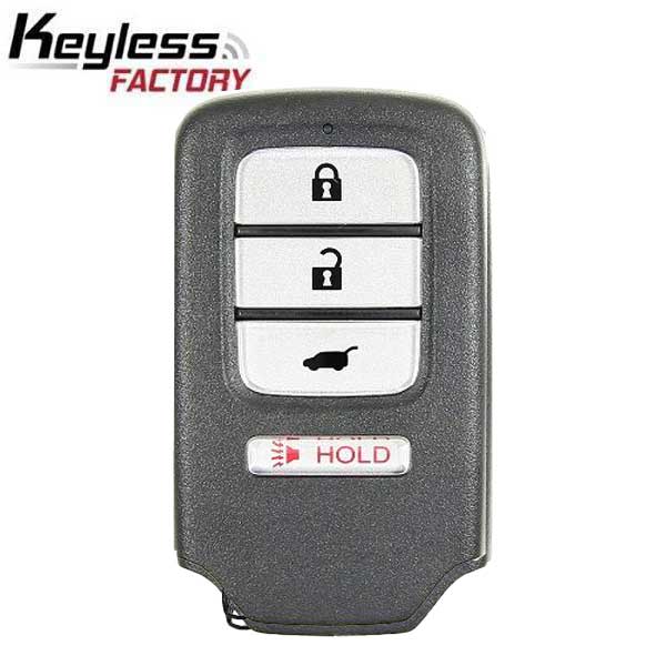 2015-2016 Honda CR-V / 4-Button Smart Key / PN: 72147-T0A-A11 / ACJ932HK1210A (AFTERMARKET)