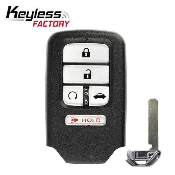 2016-2021 Honda Civic / 5-Button Smart Key / PN: 72147-TBA-A11 / KR5V2X (AFTERMARKET)