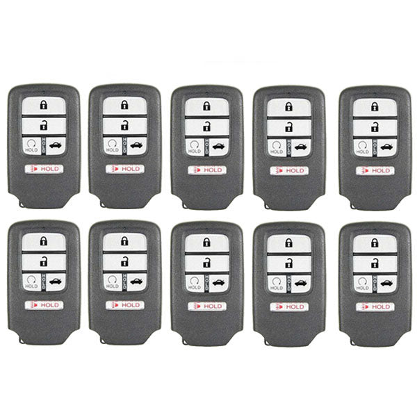 25 x 2016-2021 Honda Civic / 5-Button Smart Key / PN: 72147-TBA-A11 / KR5V2X (AFTERMARKET) (Bundle of 25)