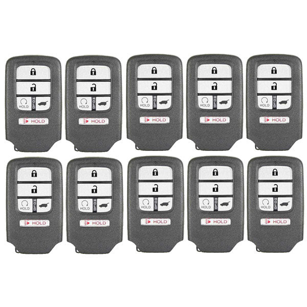 25 x 2016-2022 Honda Pilot / 5-Button Smart Key / PN: 72147-TG7-A11 / KR5V2X V44 (AFTERMARKET) (Bundle of 25)