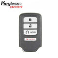 2017-2019 Honda Ridgeline / 4-Button Smart Key / PN: 72147-T6Z-A11 / KR5V2X (AFTERMARKET)