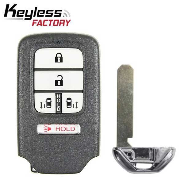 2014-2017 Honda Odyssey / 5-Button Smart Key / PN: 72147-TK8-A81 / KR5V1X (AFTERMARKET)