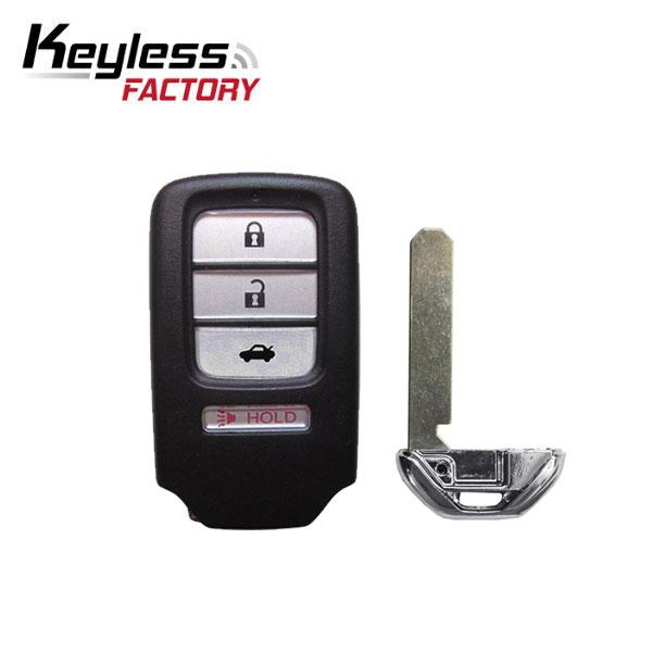 2017-2020 Honda Civic / 4-Button Smart Key / PN: 72147-TBA-A01 / KR5V2X (AFTERMARKET)